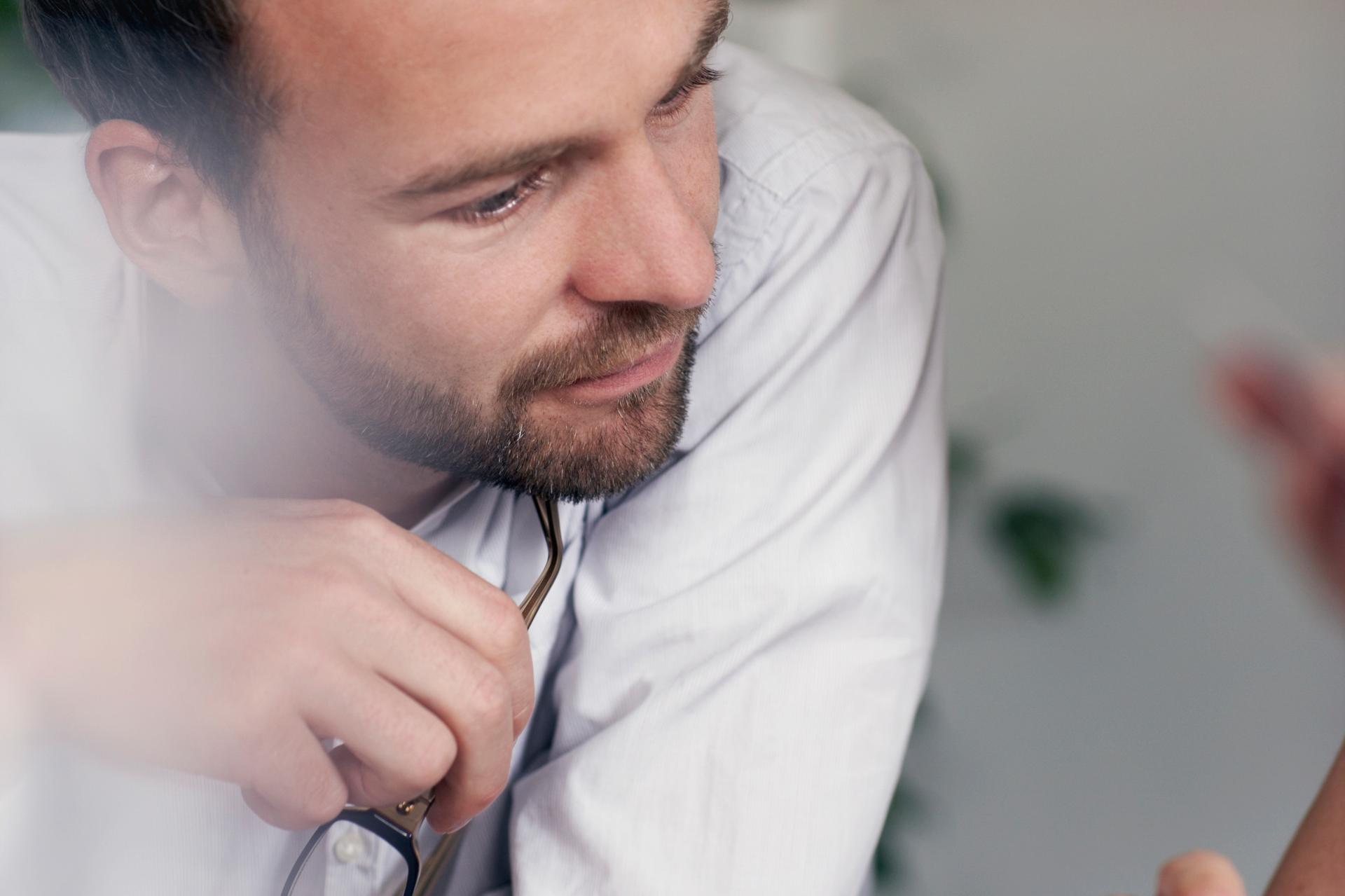 Persönliche Beratung Arzt im Gespräch