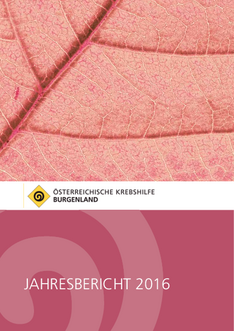 Deckblatt Krebshilfe Jahresbericht 2016