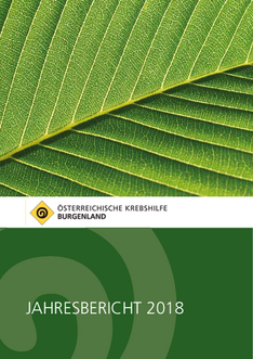 Deckblatt Krebshilfe Jahresbericht 2018