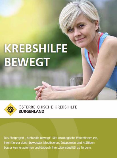 Krebshilfe Bewegt Titelseite Krebshilfe Bewegt Titelseite